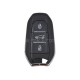 Peugeot Citroen Ds Smart Kumanda 3 Buton 433MHz ID46 Transponder